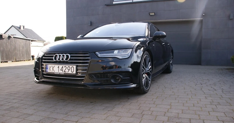 Audi A7 cena 115000 przebieg: 151700, rok produkcji 2015 z Wilamowice małe 79